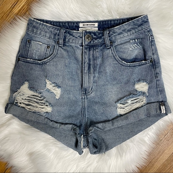 One Teaspoon High Waisted Bandits size 29 - Picture 3 of 14